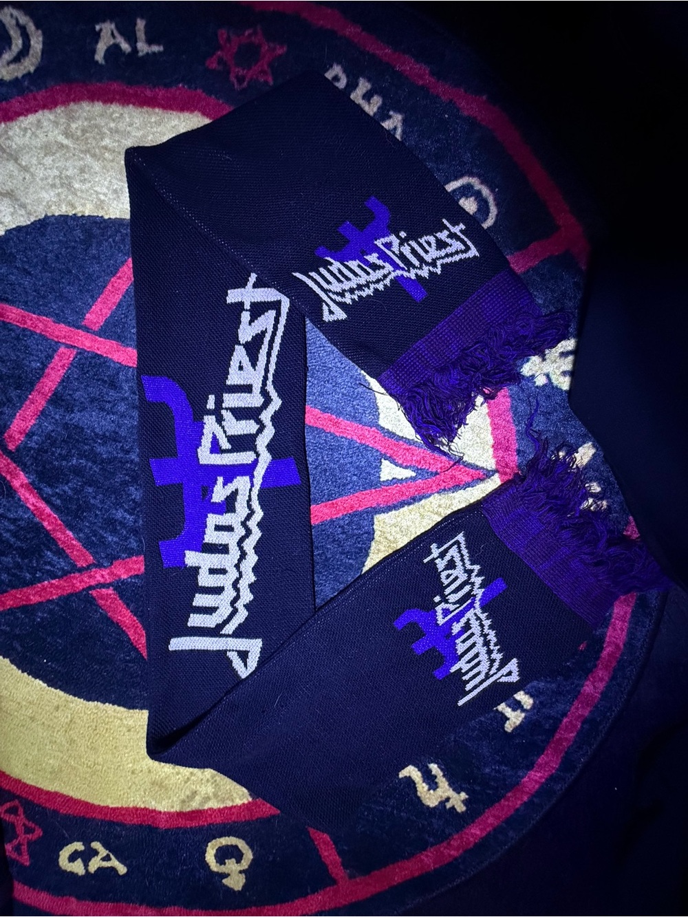 Judas Priest Knit Scarf